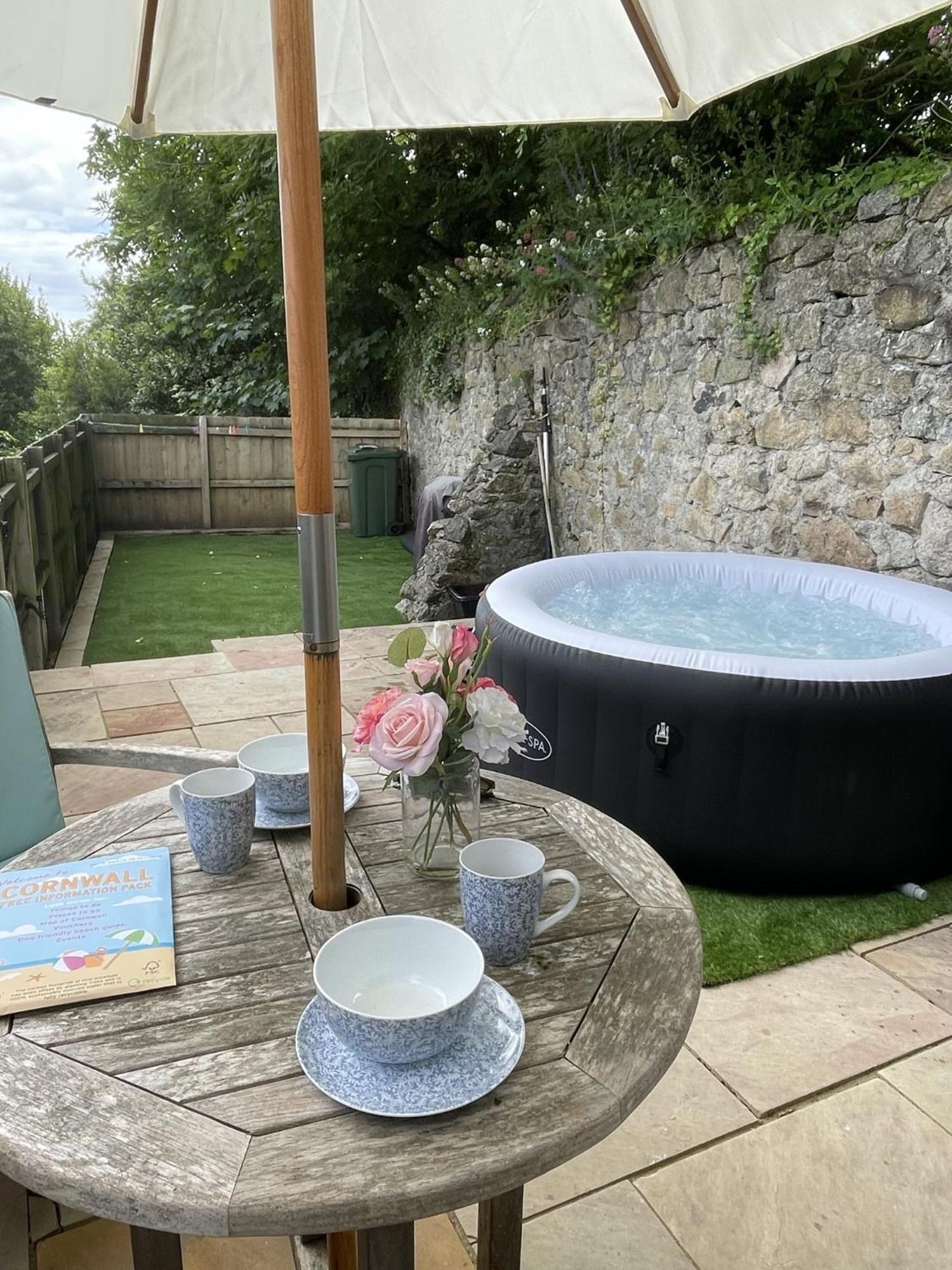 The Stables - Detached Cottage With Private Garden & Hot Tub St Austell Extérieur photo